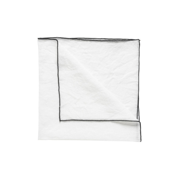 Bella Napkin black 50x50 cm