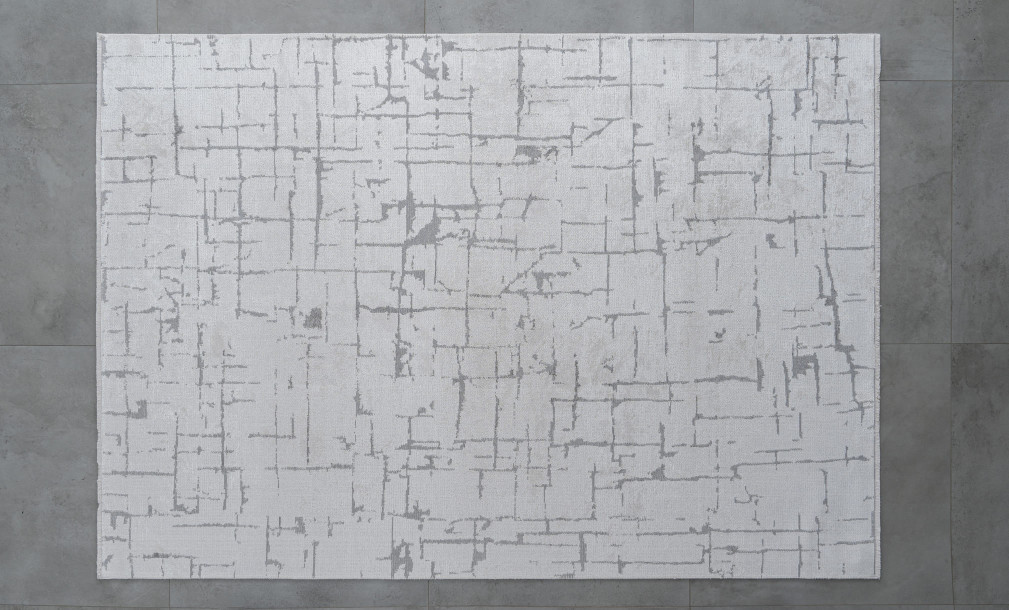 Tile Grey Carpet 240x340 cm