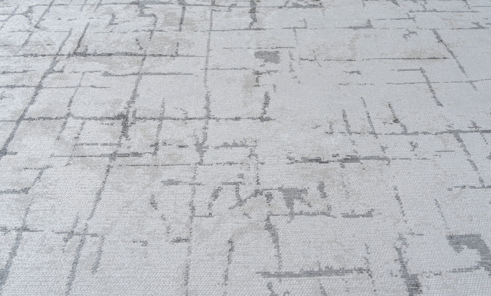 Tile Grey Carpet 240x340 cm