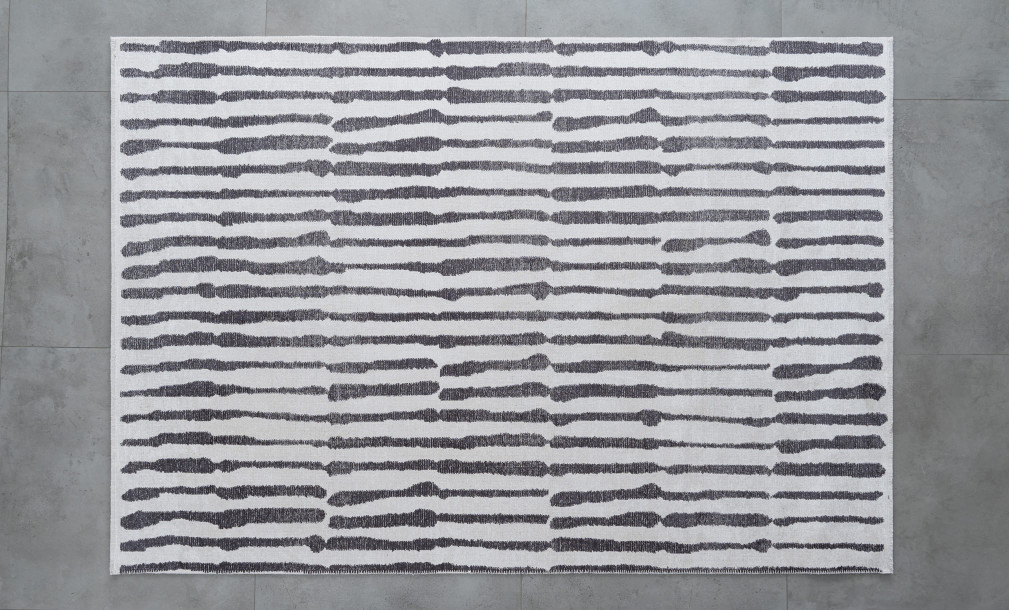 Irradiant Charcoal/ecru Carpet 160x230 cm