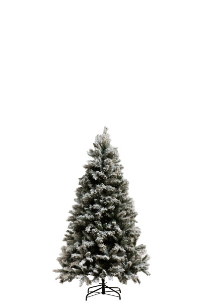 Christmas Tree Plastic Snowy Green (105x105x193cm)