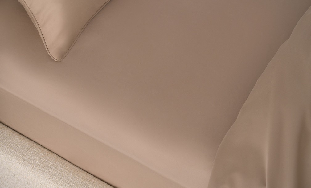 Flat Sheet Plaza Taupe 180x270 cm