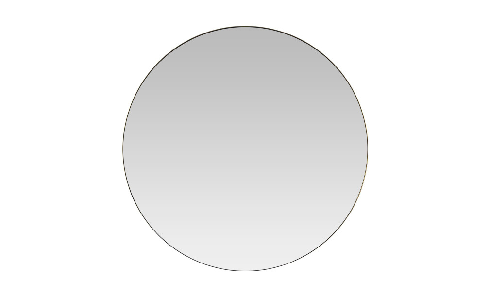 Stella Round Mirror Brass Finish d100 cm