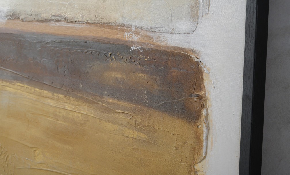 Ochre Square Wall Decoration