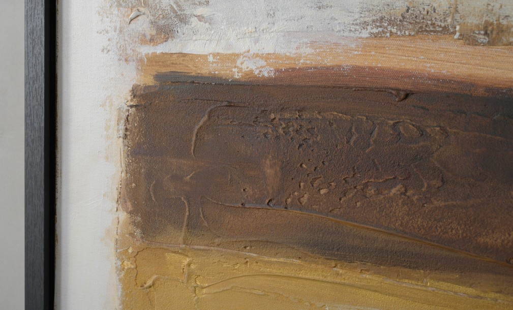 Ochre Square Wall Decoration
