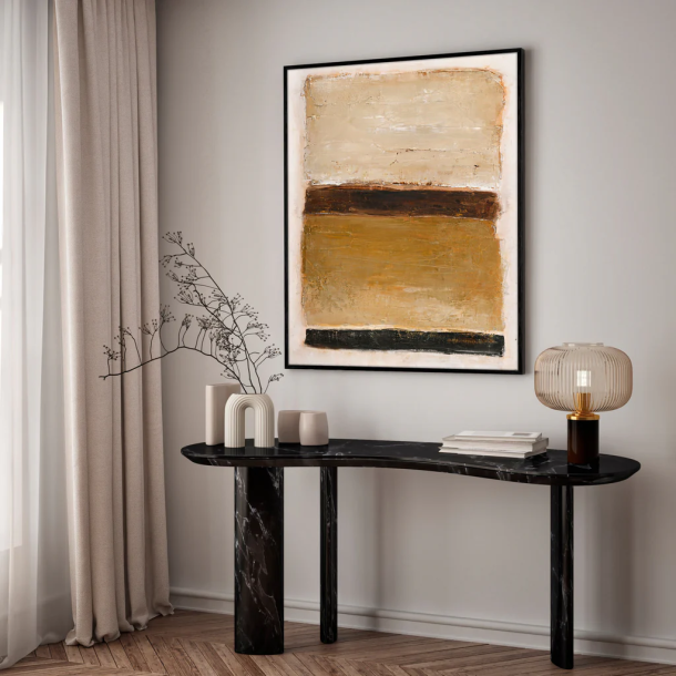 Ochre Square Wall Decoration