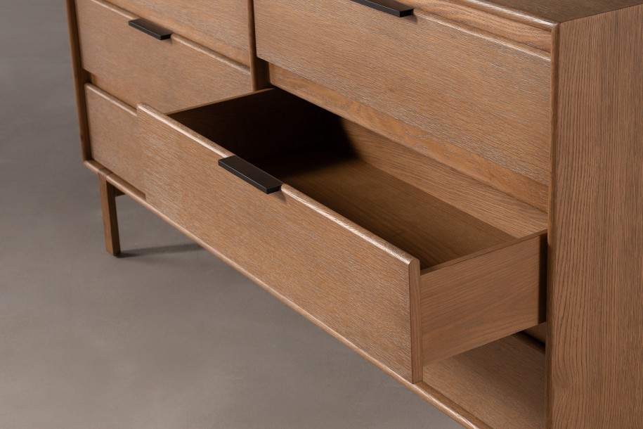 JP Line 6.0 6 Drawer Chest Light Finish