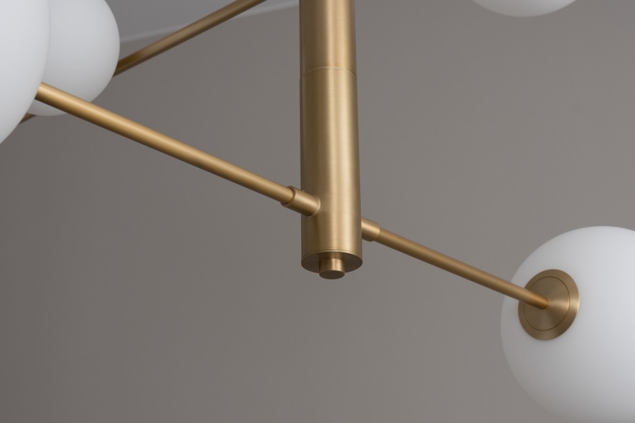 Orbit Pendant Lamp / brass