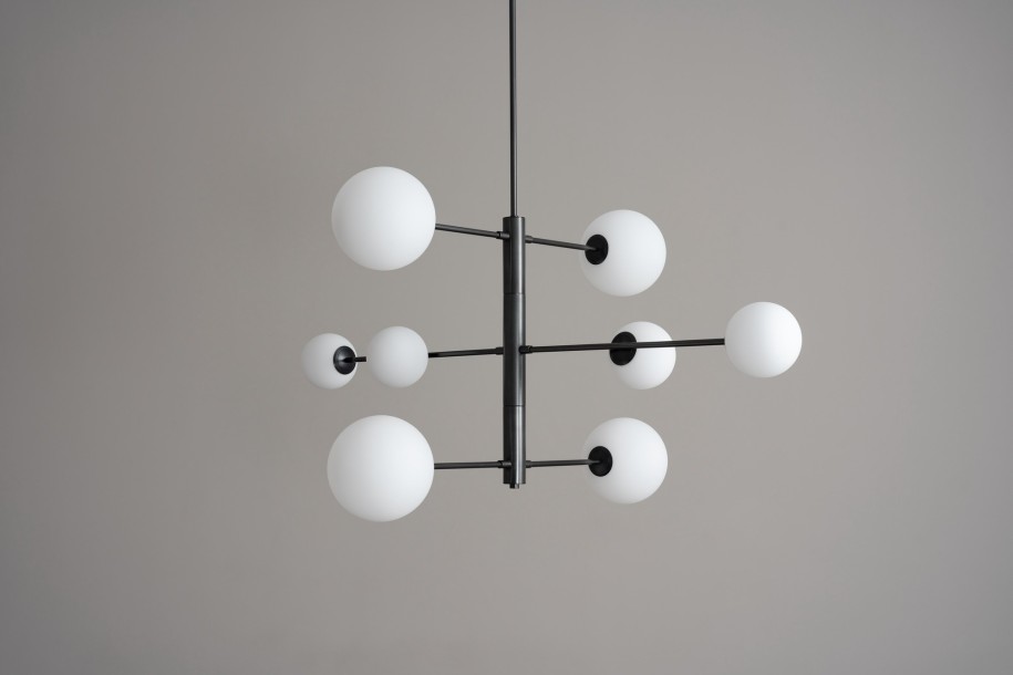 Orbit Pendant Lamp / dark bronze