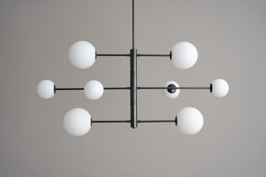 Orbit Pendant Lamp / dark bronze