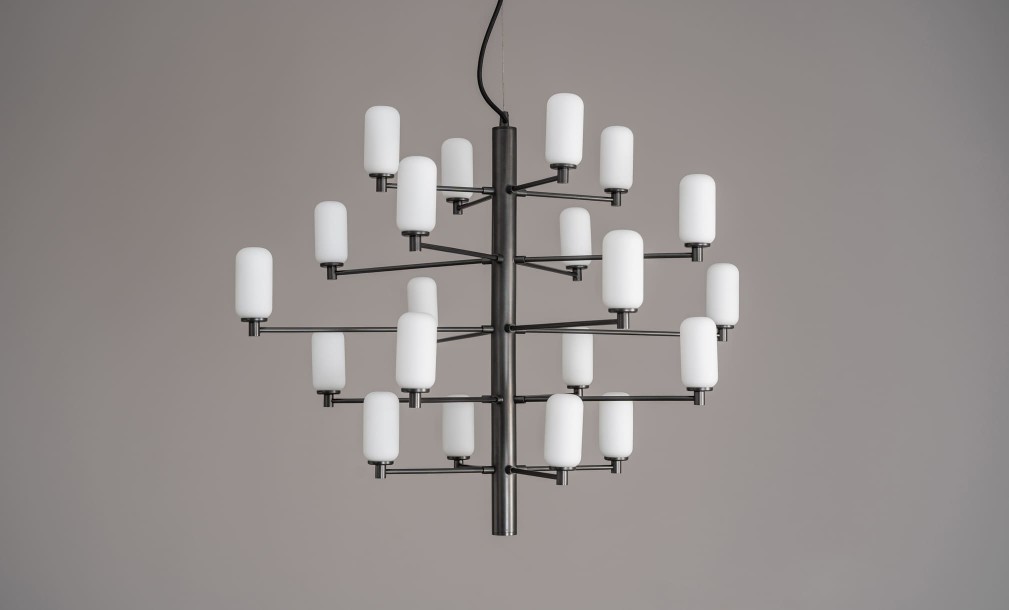 Space Pendant Lamp / dark bronze