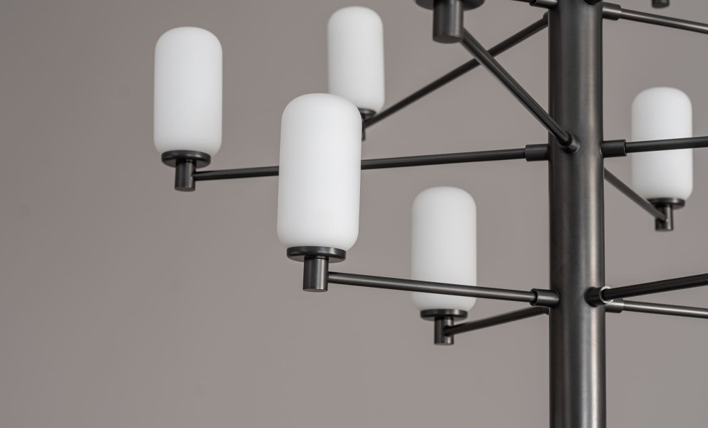 Space Pendant Lamp / dark bronze