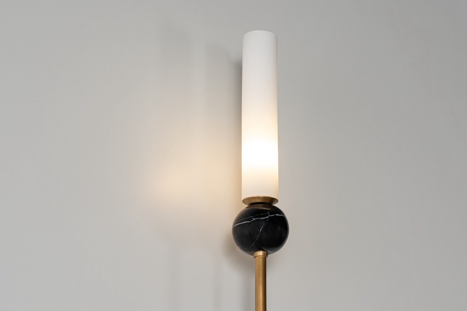 Paula Wall Lamp large / brass