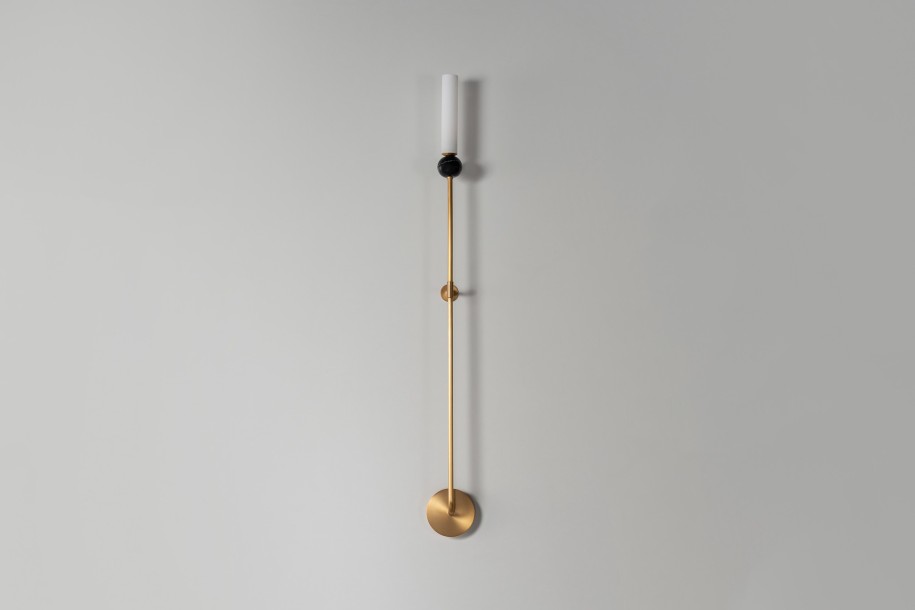 Paula Wall Lamp large / brass