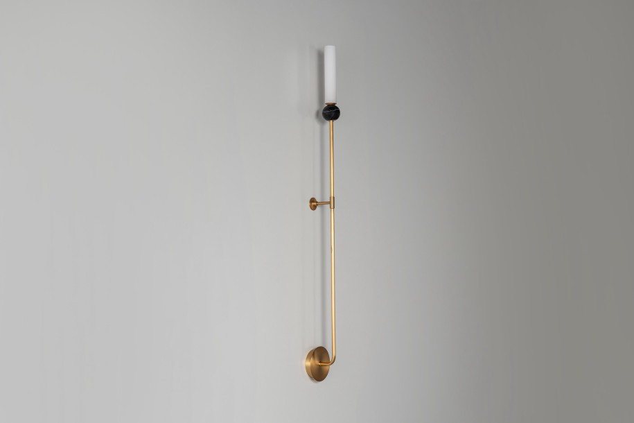 Paula Wall Lamp large / brass