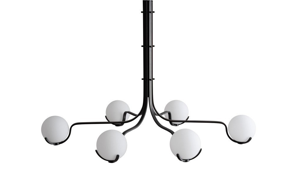 Scoop Chandelier Dining / dark bronze