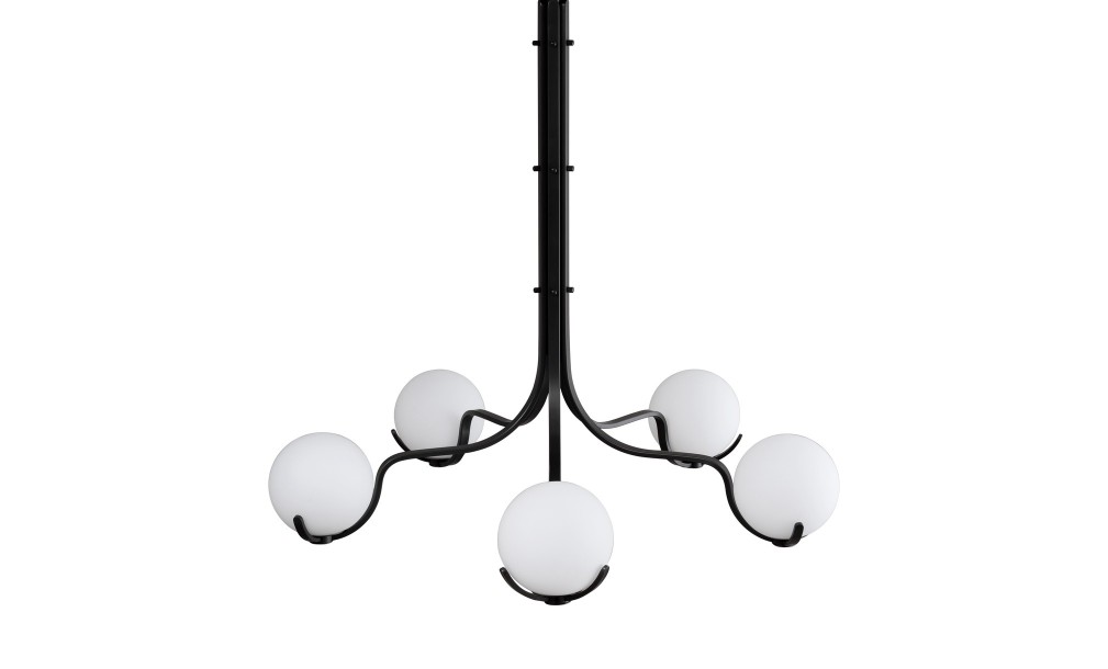 Scoop Chandelier / dark bronze