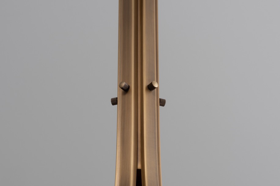 Scoop Chandelier / dark brass