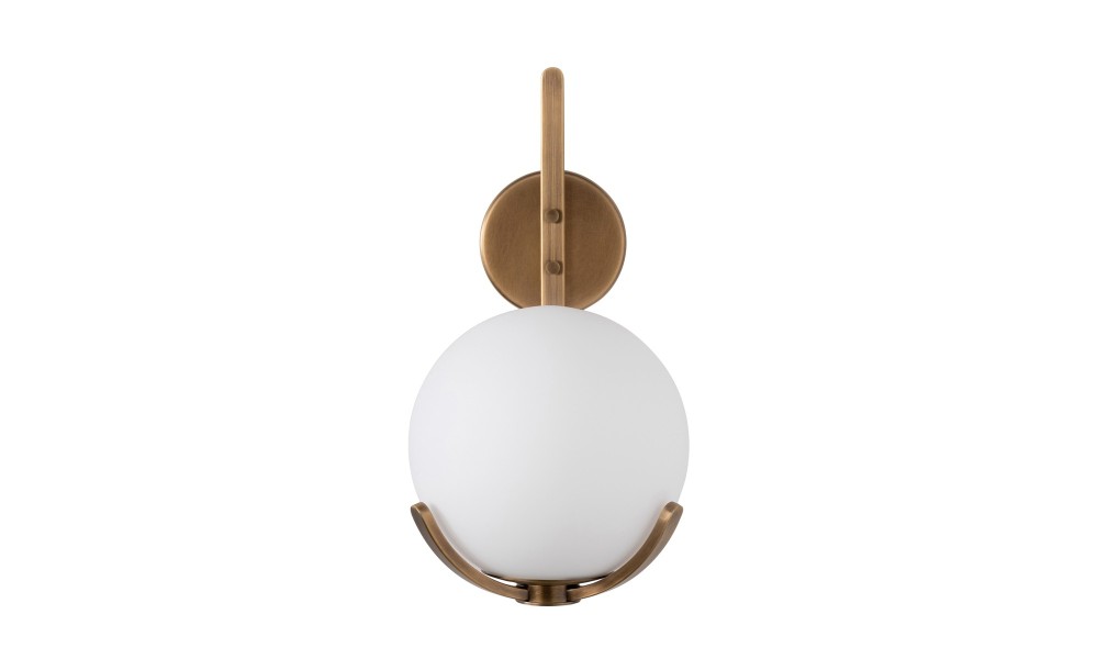 Scoop Wall Lamp / dark brass