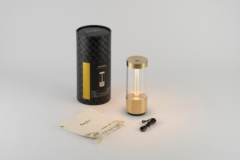 Takeout / Portable Table Light Brass