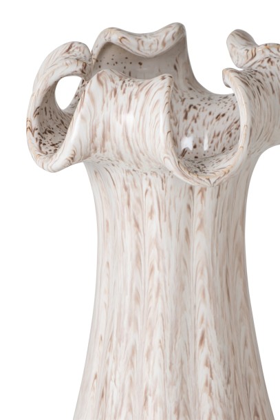 Nevia Vase Beige H46,5 cm