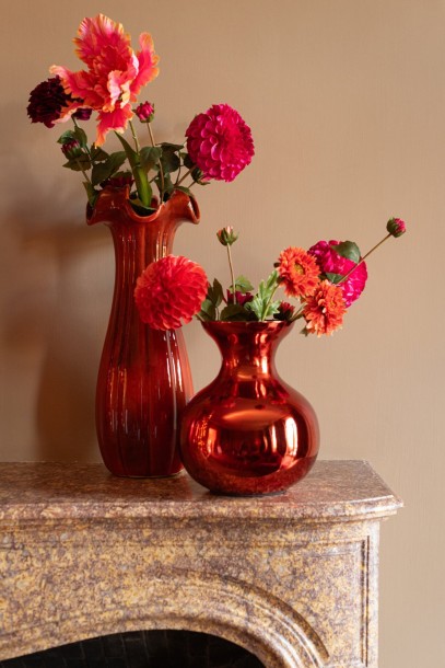 Nevia Vase Red H56 cm