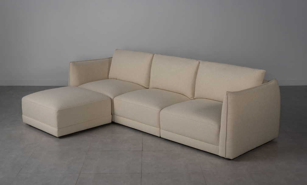 Monterey Sofa with Ottoman (Fabric W1501-20)