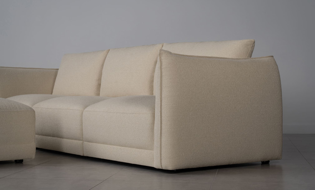 Monterey Sofa with Ottoman (Fabric W1501-20)