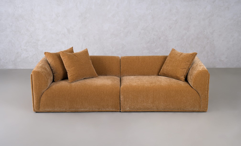 TILDA 4-Seater Sofa 262x99x68 (fabric G663-09A)
