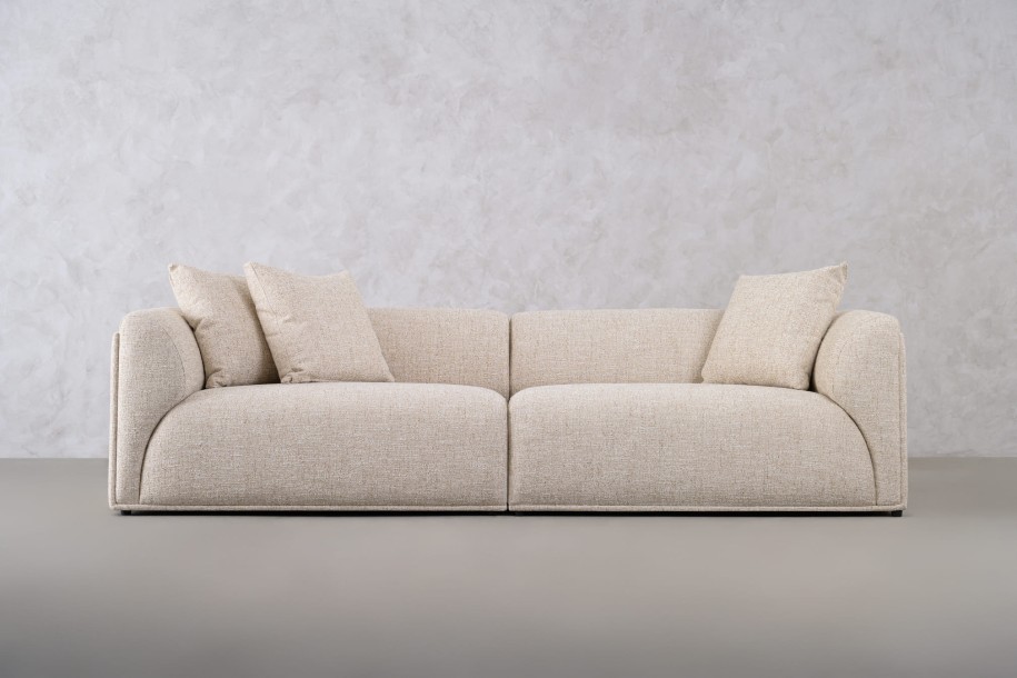 TILDA 4-Seater Sofa 262x99x68 (fabric FIELD 130)