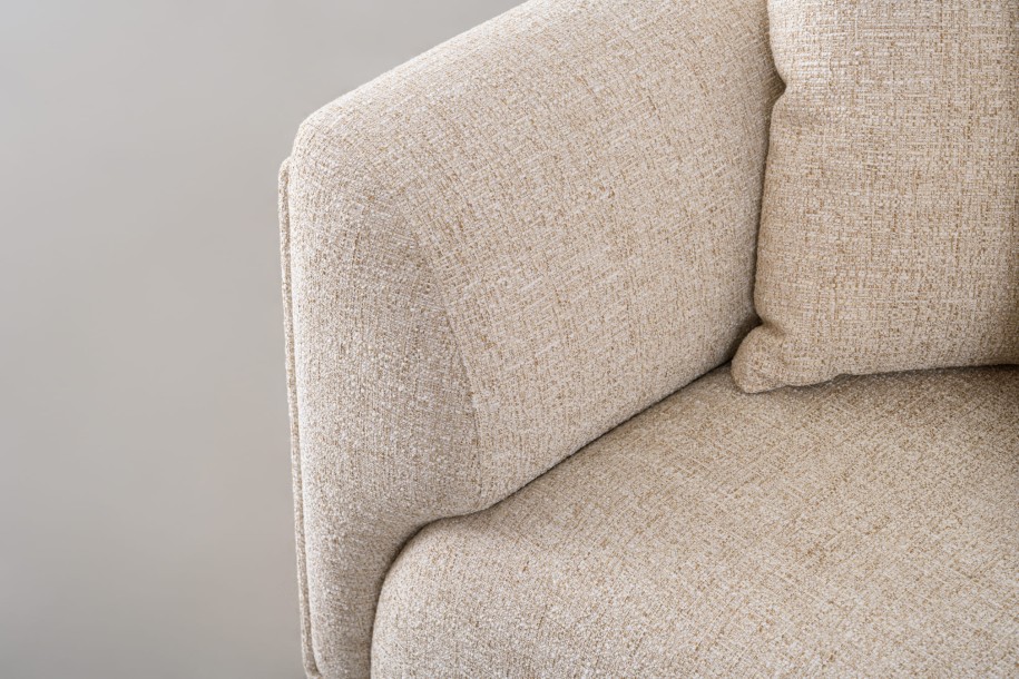 TILDA 4-Seater Sofa 262x99x68 (fabric FIELD 130)