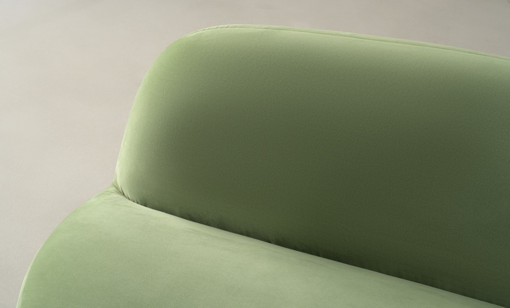 Stella Lounge Sofa Olive Velvet