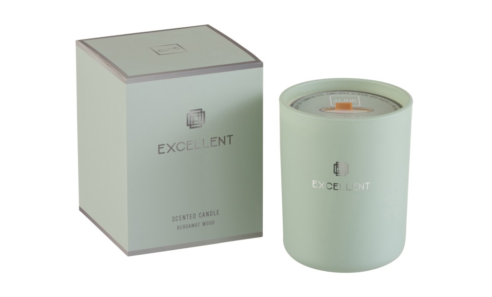 Scented Candle Exclusive Glass Mint
