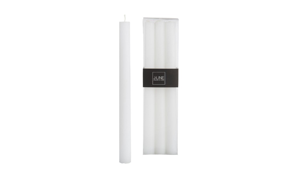 Box 6 Table Candle White