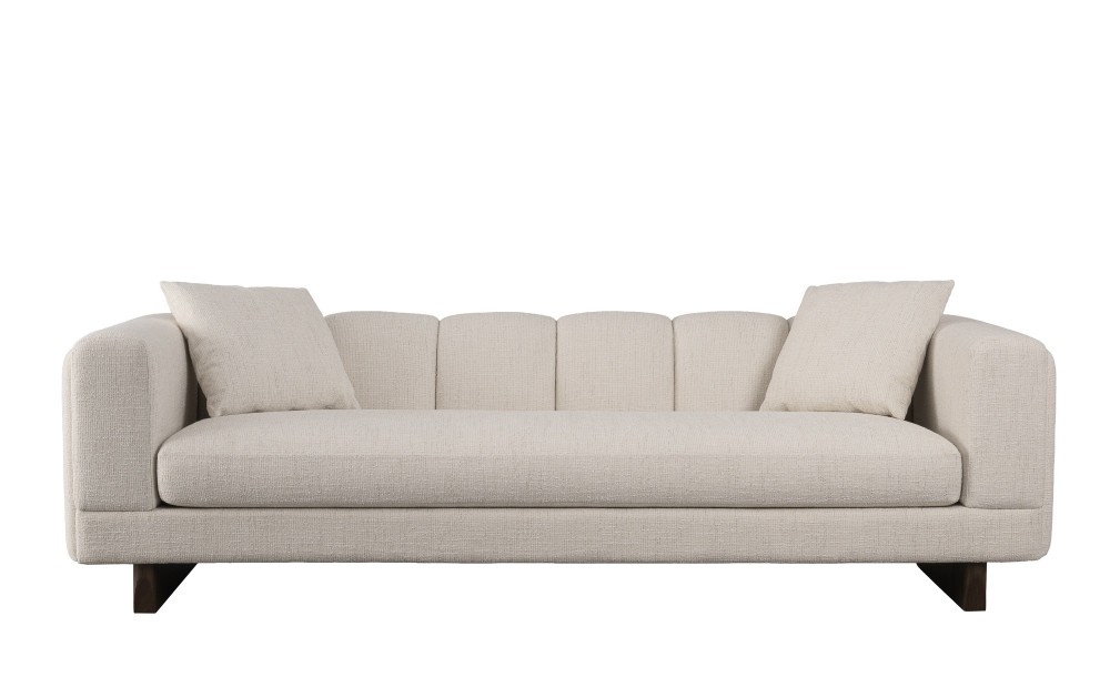 Luxe 3 Seat Sofa (Fabric FLD104)