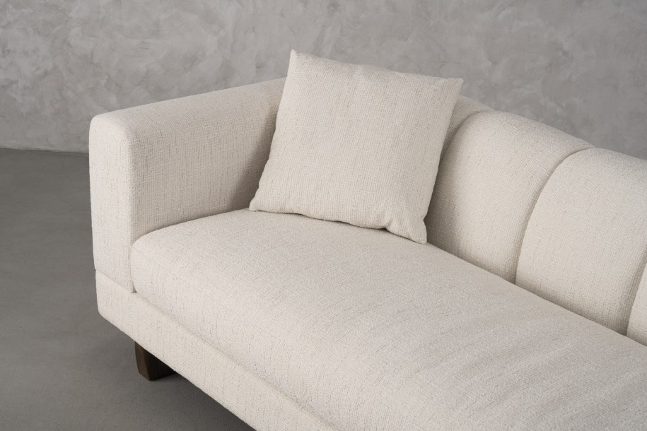 Luxe 3 Seat Sofa (Fabric FLD104)