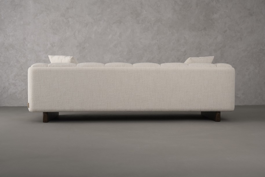 Luxe 3 Seat Sofa (Fabric FLD104)