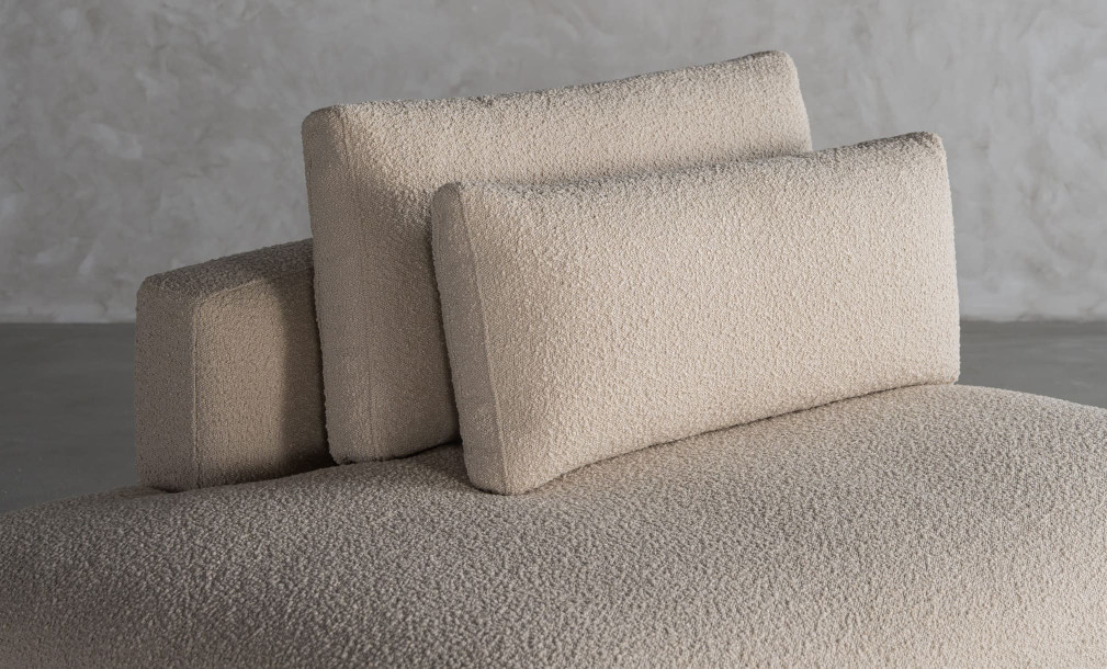 Narvik Soft Feather Ottoman Section Sofa Left Arm (a2267 col.8a)
