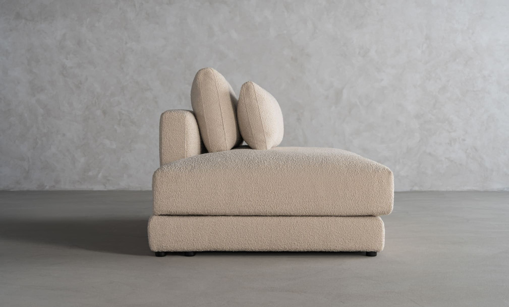 Narvik Soft Feather Ottoman Section Sofa Left Arm (a2267 col.8a)