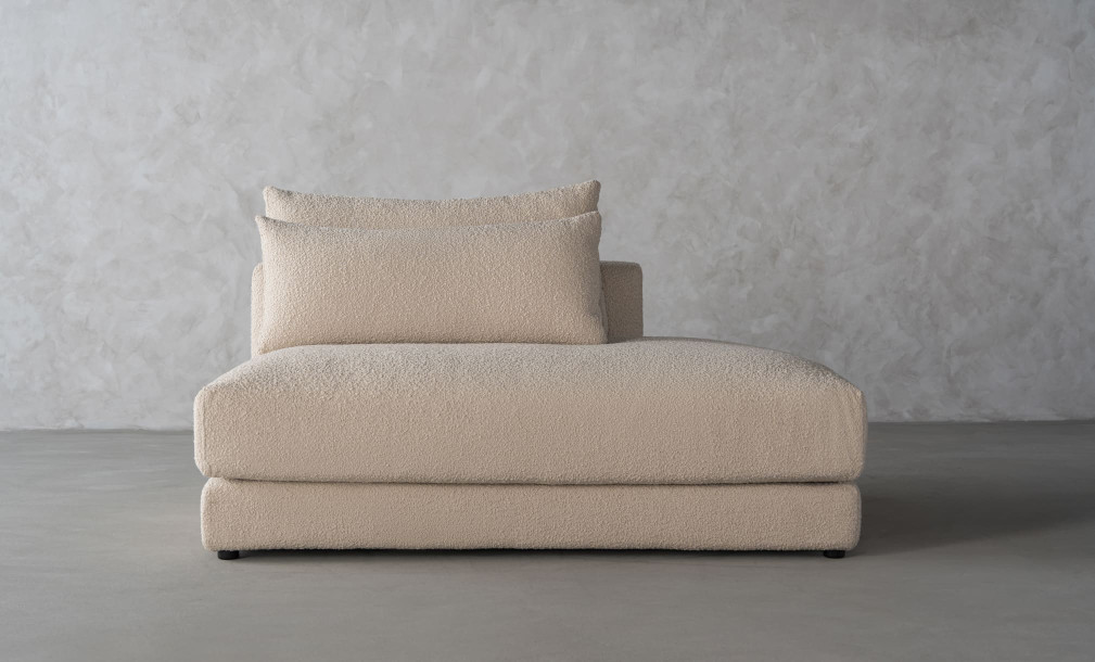 Narvik Soft Feather Ottoman Section Sofa Right Arm (a2267 col.8a)