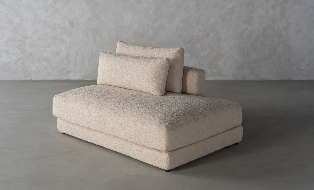 Narvik Soft Feather Ottoman Section Sofa Right Arm (a2267 col.8a)