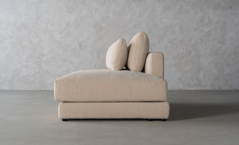 Narvik Soft Feather Ottoman Section Sofa Right Arm (a2267 col.8a)