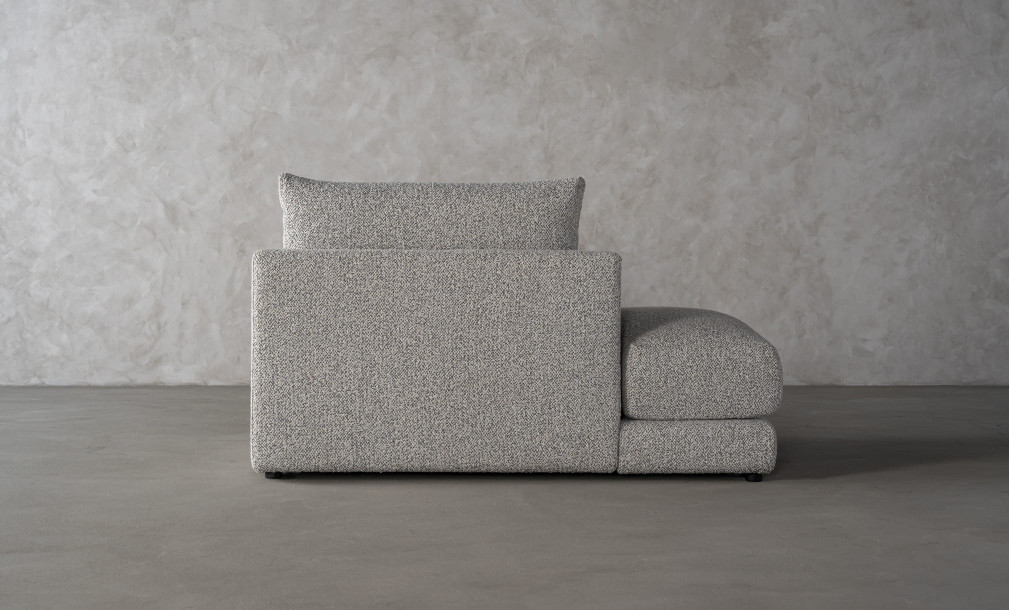 Narvik Soft Feather Ottoman Section Sofa Left Arm (g208 col.7a)