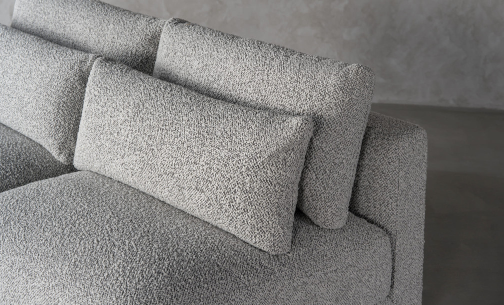 Narvik Soft Feather 2-Seater Armless Section Sofa (g208 col.7a)