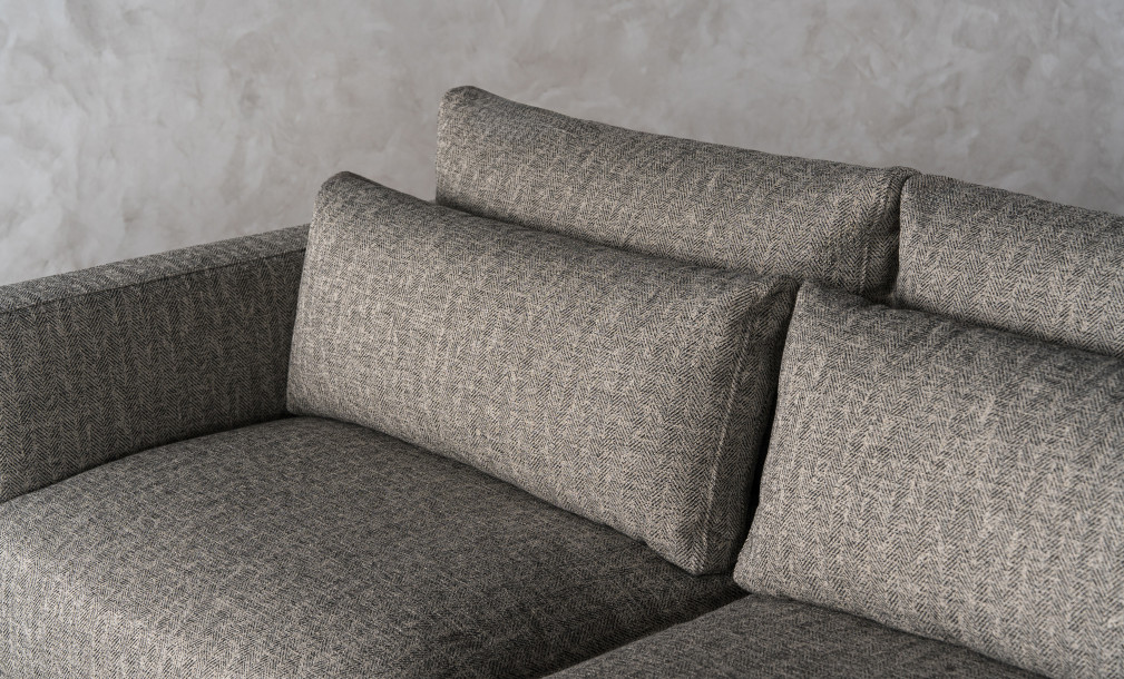Narvik Soft Feather 2-Seater Section Sofa Left Arm (cosmic d 21543-18)
