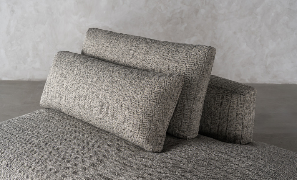 Narvik Soft Feather Ottoman Section Sofa Right Arm (cosmic d 21543-18)