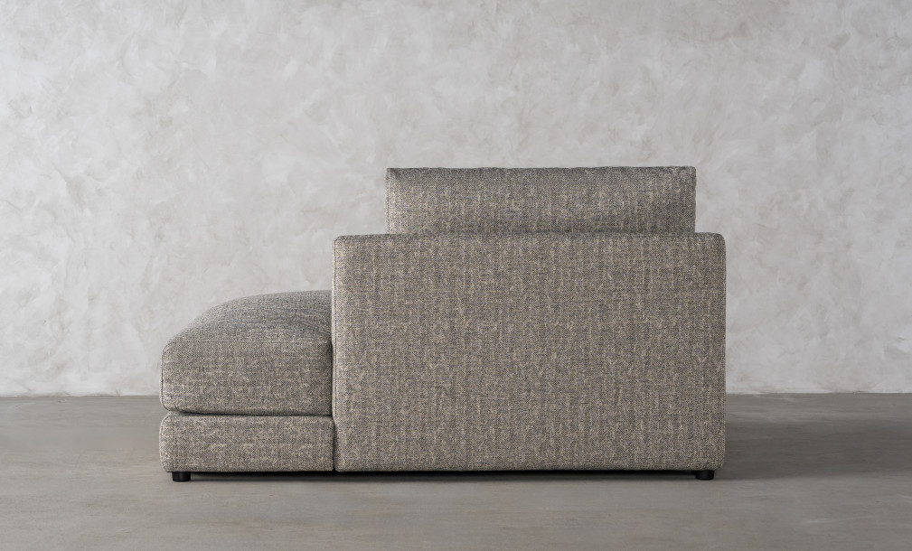 Narvik Soft Feather Ottoman Section Sofa Right Arm (cosmic d 21543-18)