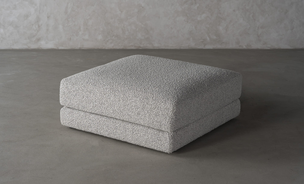 Narvik Soft Feather Square Pouf  (g208 col.7a)