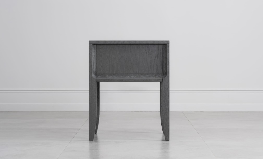 City Small Bedside Table (Color: Oak gray (veneer))
