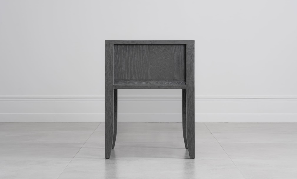 City Small Bedside Table (Color: Oak gray (veneer))